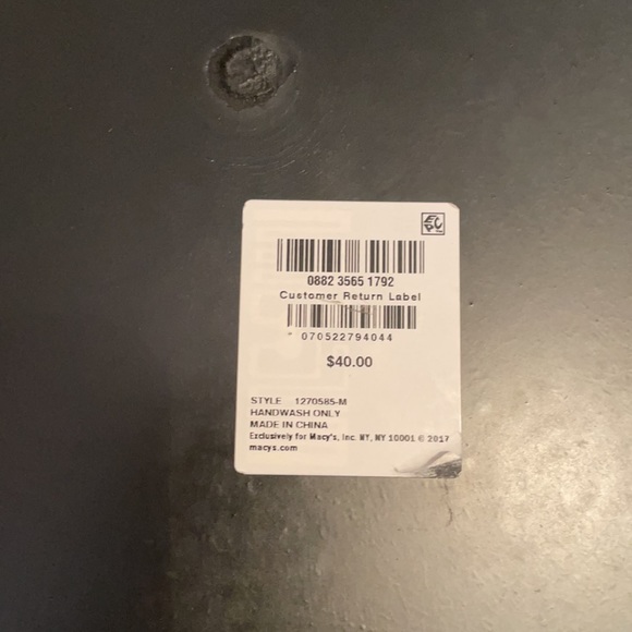 Mistletoe Memories Enjoy handled round tray - Picture 7 of 7